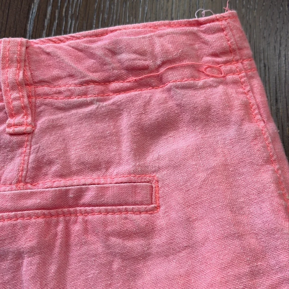 Old Navy lotus orange linen shorts 3.25”size 16